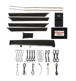 Honda Civic 2016-2020 FC5 FULL AMBIANS SET (KARBON TRIM) - Görsel 3