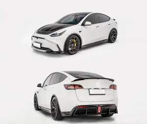 Drs Tuning TESLA MODEL Y İÇİN LOONG FLAME BODY KIT - Görsel 2