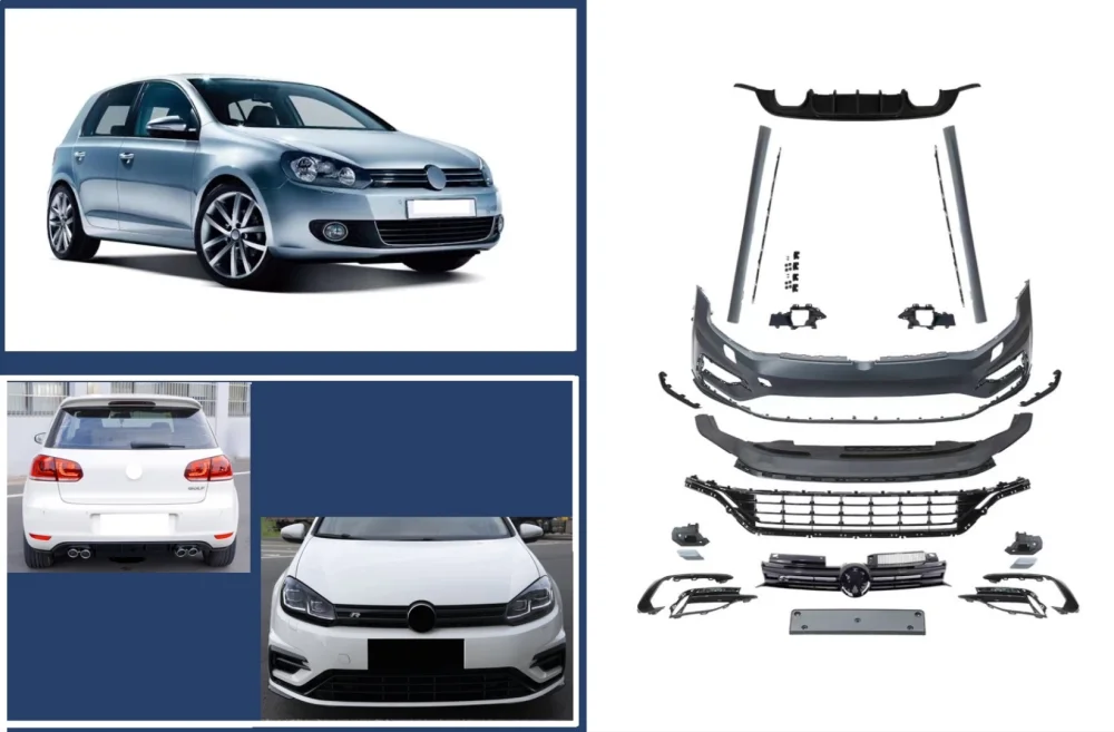 Drs Tuning GOLF 6 İÇİN GOLF 7.5 FACELIFT BODY KIT
