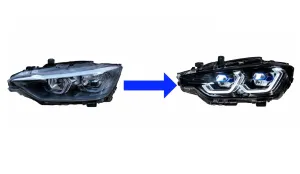BMW 3 Serisi 2013-2015 (F30) LED FAR (FACELIFT)(HALOJEN İÇİN ) thumb 2