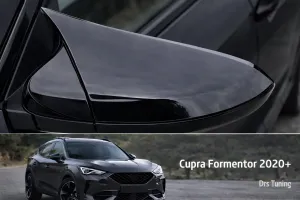 Cupra Uyumlu Formentor 2020+ Yarasa Ayna Kapağı Piano Black thumb 2