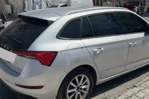 Skoda Scala 2019 Sonrası Tavan Çıtası Gümüş Gri thumb 2