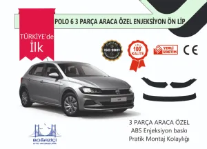 Boğaziçi uyumlu Vw Polo 2017-2021 3 Parça Siyah Ön Lip modelleri Oto Aksesuar Shop'de. Kaliteli malzeme, hızlı kargo ve güvenli alışverişle hemen inceleyin.