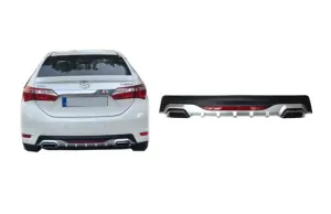 Toyota Corolla 2013-2018 (E170) uyumlu 2013-2018 AMG Çift Çıkış Reflektörlü Difüzör modelleri Oto Aksesuar Shop'de. Kaliteli malzeme, hızlı kargo ve güvenli