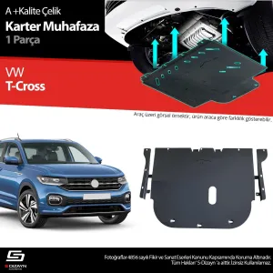s-dizayn uyumlu VW T-Cross Çelik Karter Muhafaza Koruma 2019 Üzeri A+ Kalite modelleri Oto Aksesuar Shop'de. Kaliteli malzeme, hızlı kargo ve güvenli