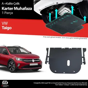 s-dizayn uyumlu VW Taigo Çelik Karter Muhafaza Koruma 2020 Üzeri A+ Kalite modelleri Oto Aksesuar Shop'de. Kaliteli malzeme, hızlı kargo ve güvenli alışverişle