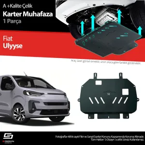 s-dizayn uyumlu Fiat Ulysse Çelik Karter Muhafaza Koruma 2022 Üzeri A+ Kalite modelleri Oto Aksesuar Shop'de. Kaliteli malzeme, hızlı kargo ve güvenli