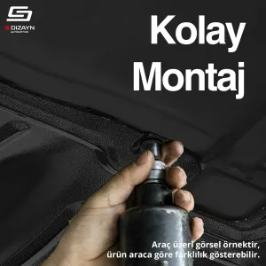 S-Dizayn Fiat Ulysse Çelik Karter Muhafaza Koruma 2022 Üzeri A+ Kalite thumb 4