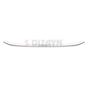 S-Dizayn Ford Courier Krom Ön Tampon Çıtası 2023 Üzeri A+ Kalite thumb 2