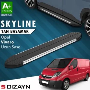s-dizayn uyumlu Opel Vivaro A Uzun Şase Skyline Krom Yan Basamak 263 Cm 2001-2014 A+ Kalite modelleri Oto Aksesuar Shop'de. Kaliteli malzeme, hızlı kargo ve