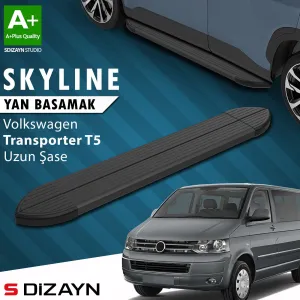 s-dizayn uyumlu VW Transporter T5 Uzun Şase Skyline Siyah Yan Basamak 253 Cm 2003-2015 A+ Kalite modelleri Oto Aksesuar Shop'de. Kaliteli malzeme, hızlı kargo