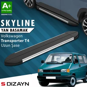 s-dizayn uyumlu VW Transporter T4 Uzun Şase Skyline Krom Yan Basamak 253 Cm 1995-2003 A+ Kalite modelleri Oto Aksesuar Shop'de. Kaliteli malzeme, hızlı kargo