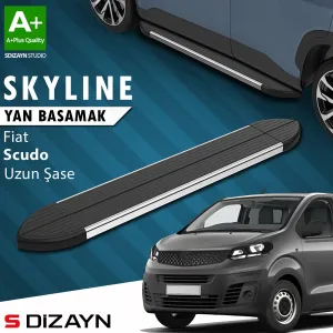 s-dizayn uyumlu Fiat Scudo 3 Skyline Krom Yan Basamak 243 Cm 2020 Üzeri A+ Kalite modelleri Oto Aksesuar Shop'de. Kaliteli malzeme, hızlı kargo ve güvenli