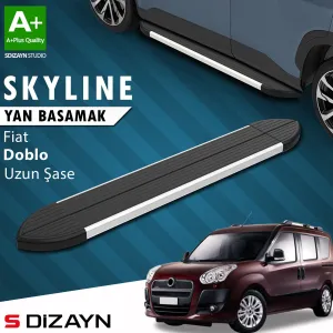 s-dizayn uyumlu Fiat Doblo 2 Uzun Şase Skyline Aluminyum Yan Basamak 223 Cm 2010-2023 A+ Kalite modelleri Oto Aksesuar Shop'de. Kaliteli malzeme, hızlı kargo