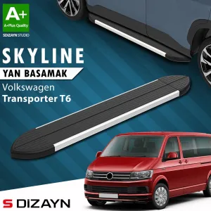 s-dizayn uyumlu VW Transporter T6 Kısa Şase Skyline Aluminyum Yan Basamak 213 Cm 2015-2019 A+ Kalite modelleri Oto Aksesuar Shop'de. Kaliteli malzeme, hızlı