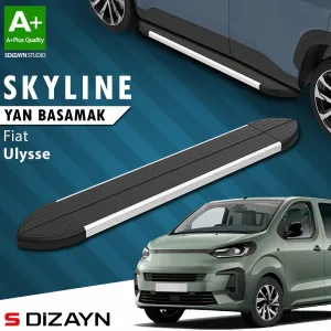 S-Dizayn Fiat Ulysse Skyline Aluminyum Yan Basamak 213 Cm 2022 Üzeri A+ Kalite thumb 1