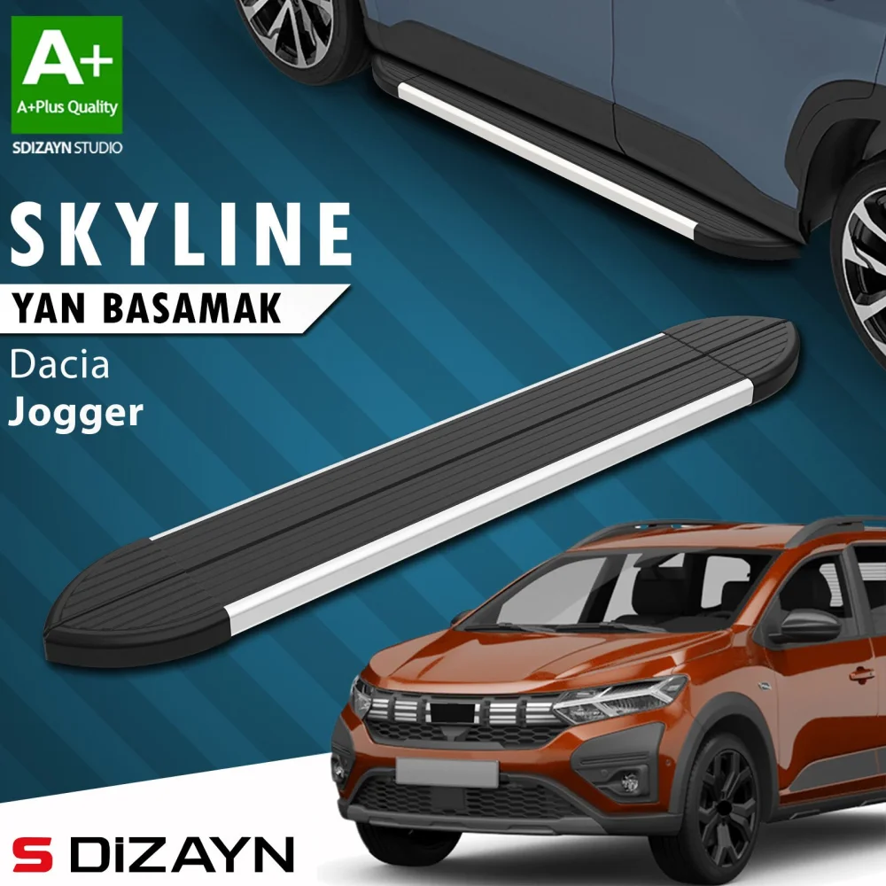 Dacia Jogger Skyline Aluminyum Yan Basamak 213 Cm 2022 Üzeri A+ Kalite