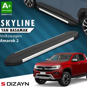 Volkswagen Amarok 2 Skyline Aluminyum Yan Basamak 203 Cm 2023 Üzeri A+ Kalite