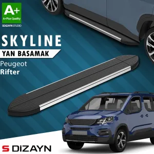 Peugeot Rifter 2018-2024 uyumlu Skyline Krom Yan Basamak 203 Cm 2019-2023 A+ Kalite modelleri Oto Aksesuar Shop'de. Kaliteli malzeme, hızlı kargo ve güvenli