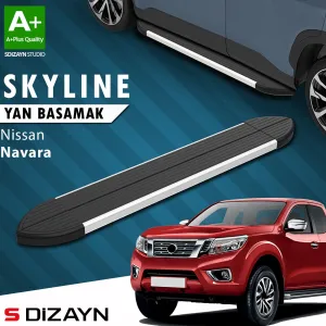 Nissan Navara 3 Skyline Aluminyum Yan Basamak 203 Cm 2015-2021 A+ Kalite