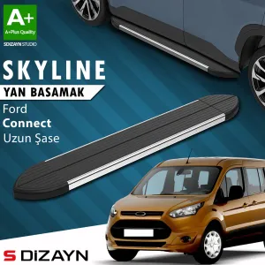 Ford Connect Uzun Şase Skyline Krom Yan Basamak 203 Cm 2002-2014 A+ Kalite