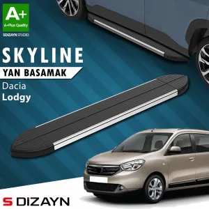 Dacia Lodgy 2012-2022 (J92) uyumlu Skyline Krom Yan Basamak 203 Cm 2012 Üzeri A+ Kalite modelleri Oto Aksesuar Shop'de. Kaliteli malzeme, hızlı kargo ve