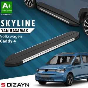 Vw Caddy 4 Skyline Krom Yan Basamak 193 Cm 2020 Üzeri A+ Kalite
