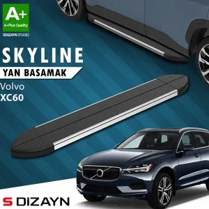 Volvo XC60 2017-Günümüz (246) uyumlu 2 Skyline Krom Yan Basamak 193 Cm 2017-2023 A+ Kalite modelleri Oto Aksesuar Shop'de. Kaliteli malzeme, hızlı kargo ve