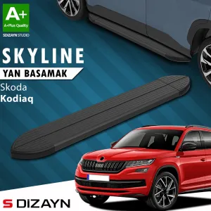 Skoda Kodiaq 2016-2024 (NS) uyumlu Skyline Siyah Yan Basamak 193 Cm 2017-2023 A+ Kalite modelleri Oto Aksesuar Shop'de. Kaliteli malzeme, hızlı kargo ve