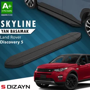 S-Dizayn Land Rover Discovery 5 Skyline Siyah Yan Basamak 193 Cm 2017 Üzeri A+ Kalite thumb 1
