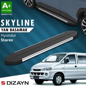 Hyundai H-1 A1 Starex Skyline Krom Yan Basamak 193 Cm 1998-2007 A+ Kalite