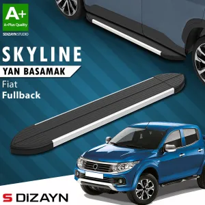 Fiat Fullback Skyline Aluminyum Yan Basamak 193 Cm 2016-2019 A+ Kalite