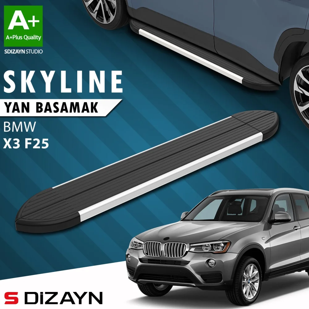 Bmw X3 F25 Skyline Aluminyum Yan Basamak 193 Cm 2010-2017 A+ Kalite