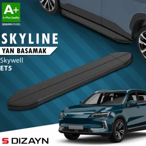 S-Dizayn Skywell ET5 Skyline Siyah Yan Basamak 193 Cm 2021 Üzeri A+ Kalite thumb 1