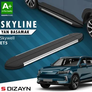 S-Dizayn Skywell ET5 Skyline Krom Yan Basamak 193 Cm 2021 Üzeri A+ Kalite thumb 1