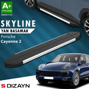Porsche Cayenne 2010-2017 (92A) uyumlu 2 Skyline Aluminyum Yan Basamak 193 Cm 2011-2017 A+ Kalite modelleri Oto Aksesuar Shop'de. Kaliteli malzeme, hızlı kargo