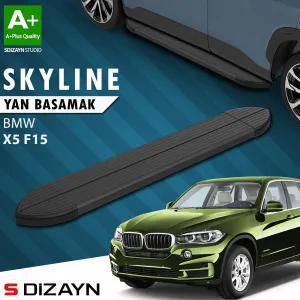 BMW X5 2013-2018 (F15) uyumlu F15 Skyline Siyah Yan Basamak 193 Cm 2013-2018 A+ Kalite modelleri Oto Aksesuar Shop'de. Kaliteli malzeme, hızlı kargo ve güvenli