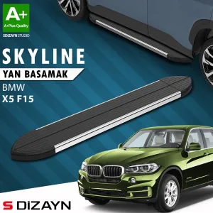 BMW X5 2013-2018 (F15) uyumlu F15 Skyline Krom Yan Basamak 193 Cm 2013-2018 A+ Kalite modelleri Oto Aksesuar Shop'de. Kaliteli malzeme, hızlı kargo ve güvenli