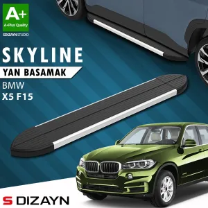 BMW X5 2013-2018 (F15) uyumlu F15 Skyline Aluminyum Yan Basamak 193 Cm 2013-2018 A+ Kalite modelleri Oto Aksesuar Shop'de. Kaliteli malzeme, hızlı kargo ve