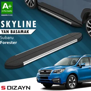 Subaru Forester 2012-2018 (SJ) uyumlu 4 Skyline Krom Yan Basamak 183 Cm 2012-2019 A+ Kalite modelleri Oto Aksesuar Shop'de. Kaliteli malzeme, hızlı kargo ve