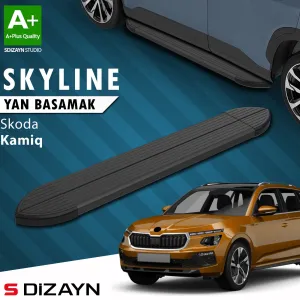 Skoda Kamiq 2019-Günümüz (NW4) uyumlu Skyline Siyah Yan Basamak 183 Cm 2019 Üzeri A+ Kalite modelleri Oto Aksesuar Shop'de. Kaliteli malzeme, hızlı kargo ve