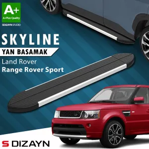S-Dizayn Land Rover Range Rover Sport Skyline Aluminyum Yan Basamak 183 Cm 2005-2013 A+ Kalite thumb 1
