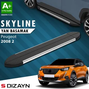 Peugeot 2008 2019-Günümüz (P24) uyumlu 2 Skyline Krom Yan Basamak 183 Cm 2020 Üzeri A+ Kalite modelleri Oto Aksesuar Shop'de. Kaliteli malzeme, hızlı kargo ve