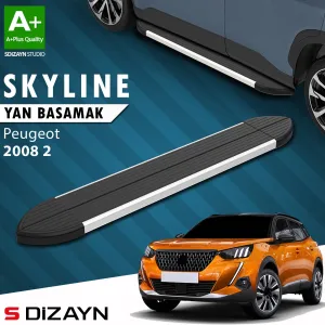 Peugeot 2008 2019-Günümüz (P24) uyumlu 2 Skyline Aluminyum Yan Basamak 183 Cm 2020 Üzeri A+ Kalite modelleri Oto Aksesuar Shop'de. Kaliteli malzeme, hızlı