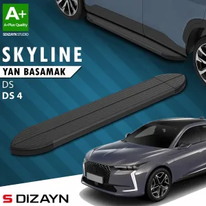 DS 4 D41 2021-2025 Skyline Siyah Yan Basamak 183 Cm A+ Kalite