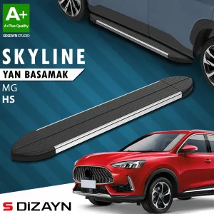 S-Dizayn MG HS Skyline Krom Yan Basamak 183 Cm 2021-2024 A+ Kalite thumb 1