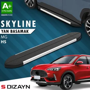 S-Dizayn MG HS Skyline Aluminyum Yan Basamak 183 Cm 2021-2024 A+ Kalite thumb 1