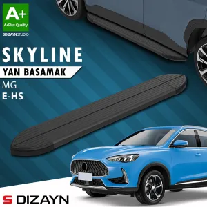 S-Dizayn Mg E-Hs Skyline Siyah Yan Basamak 183 Cm 2021-2024 A+ Kalite