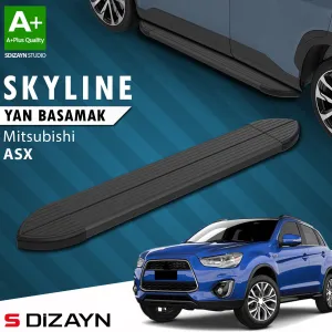 Mitsubishi ASX 2010-Günümüz (GA0) uyumlu Skyline Siyah Yan Basamak 183 Cm 2010 Üzeri A+ Kalite modelleri Oto Aksesuar Shop'de. Kaliteli malzeme, hızlı kargo ve
