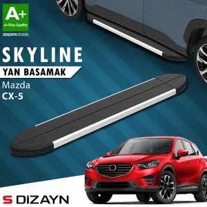 Mazda CX-5 2012-2017 (KE) uyumlu Skyline Aluminyum Yan Basamak 183 Cm 2012-2016 A+ Kalite modelleri Oto Aksesuar Shop'de. Kaliteli malzeme, hızlı kargo ve